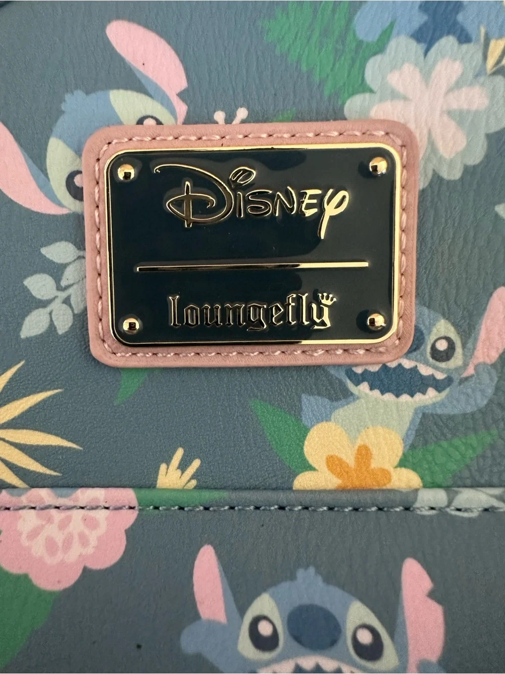 Stitch Disney Loungefly authentic faux leather backpack
